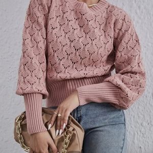 Gigolo Sleeve Knit Sweater